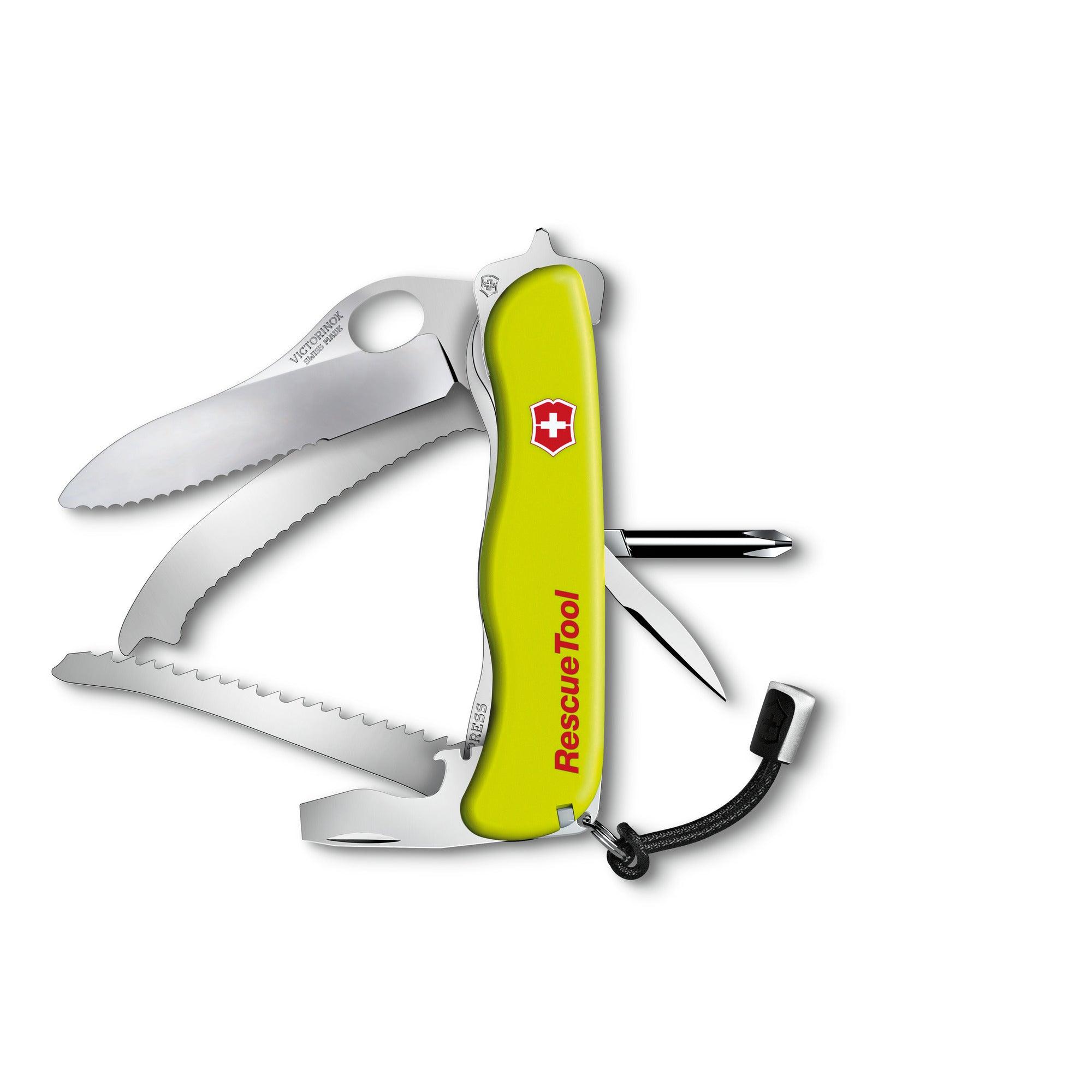 Victorinox RESCUE TOOL MW FALTSCHACHTEL NEONGELB 13 Funktionen