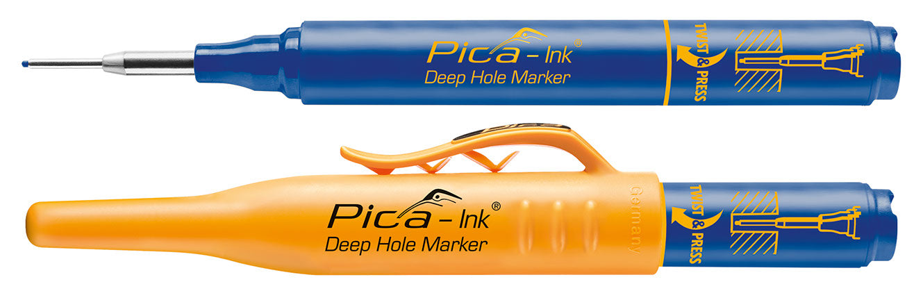 Pica Ink Tieflochmarker rot 150-40 schwarz 150-46 blau 150-41