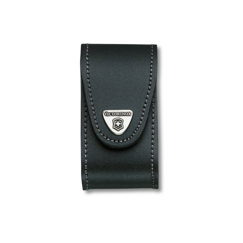 Victorinox Etui Belt Pouch Leather Blister Schwarz