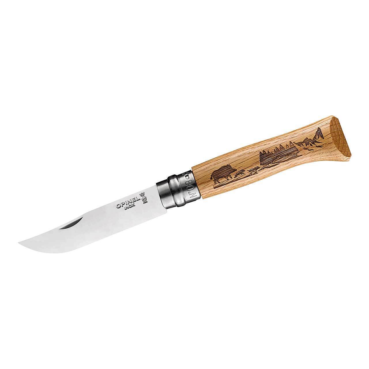 Opinel No. 8 Klappmesser Taschenmesser Schnitzmesser Outdoor Allzweckmesser