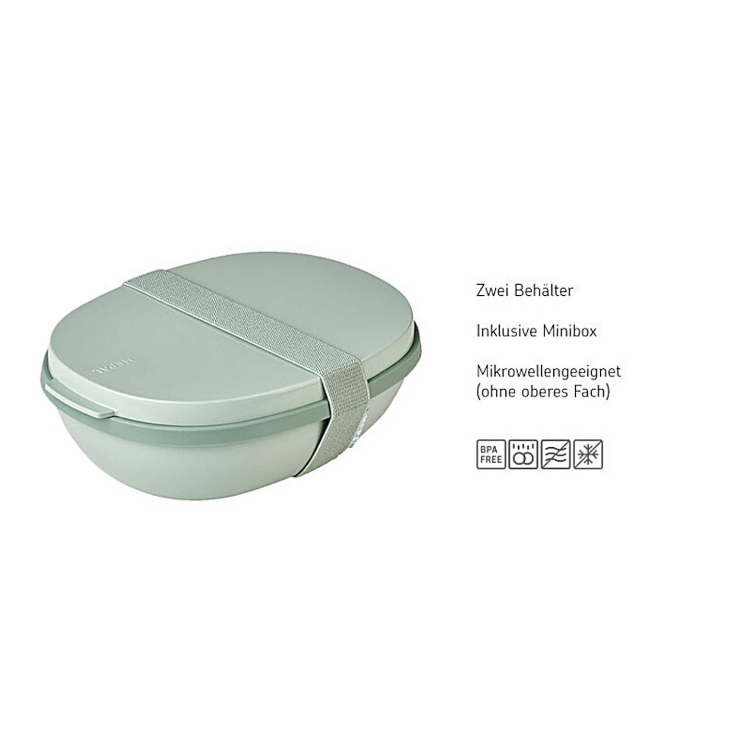 Mepal Lunchbox Ellipse duo Brotdose Brotzeitbox