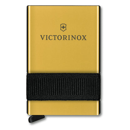 Victorinox Smart Card Wallet Iconic Red Sharp Gray Delightful Gold