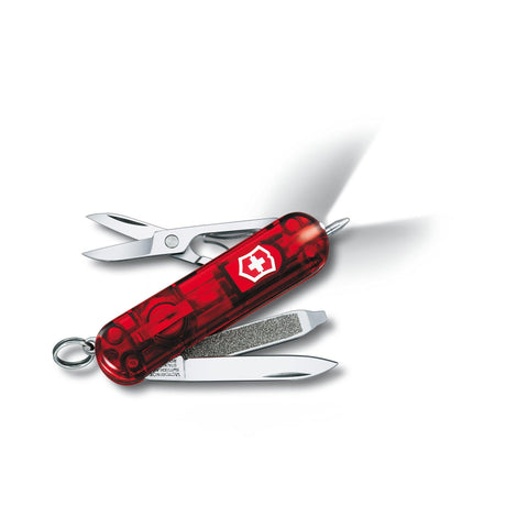 Victorinox Signature Lite Faltschachtel Rot, Blau, SilverTech