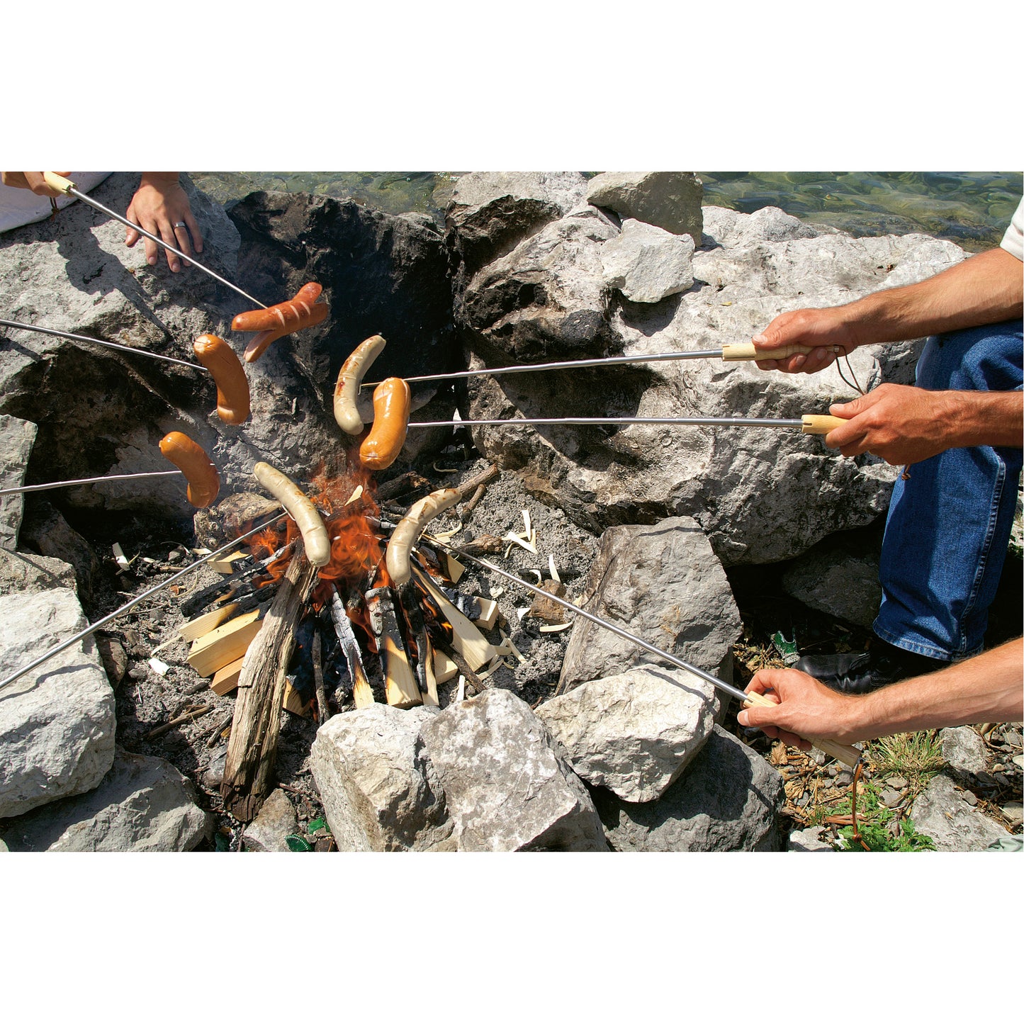 Victorinox Barbecue Fork ausziehbare Grillgabel inklusive Etui 65,4 cm